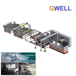 China PVB Film Production Line PVB Building Car Glass Film Extrusion Machine For Sale on sale