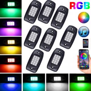 Quality Lightweight Wireless Rock Lights With Remote Control Multiscene for sale