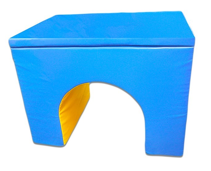 Soft indoor jungle gym for kids Arch Block Eco Friendly Sgs Foldable Gymnastics Mats