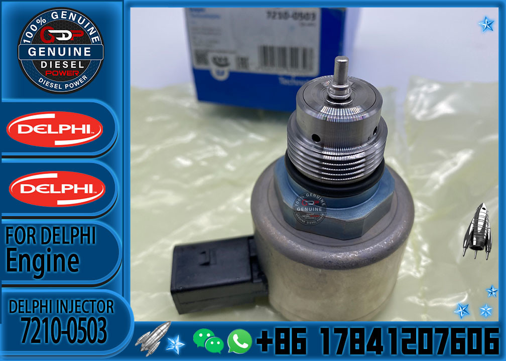 DELPH1 Common Rail Diesel Fuel Engine Pump Control Valve 7210- 0503 72100503 DAF 2136382