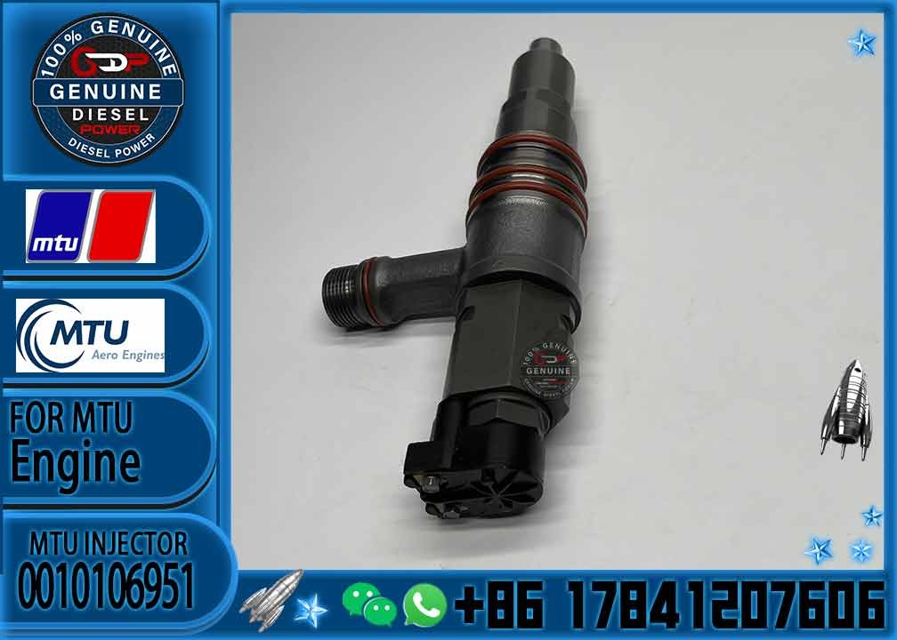 0010106951 Good quality good price diesel engine injector 0010106951 for MTU 4000 remanufactured high quality VTO-G166W4