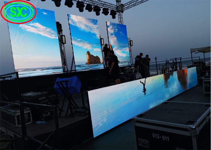 Full Color SMD Stage LED Screen P5, Density 10000/M2, Module Size 192mm X192mm