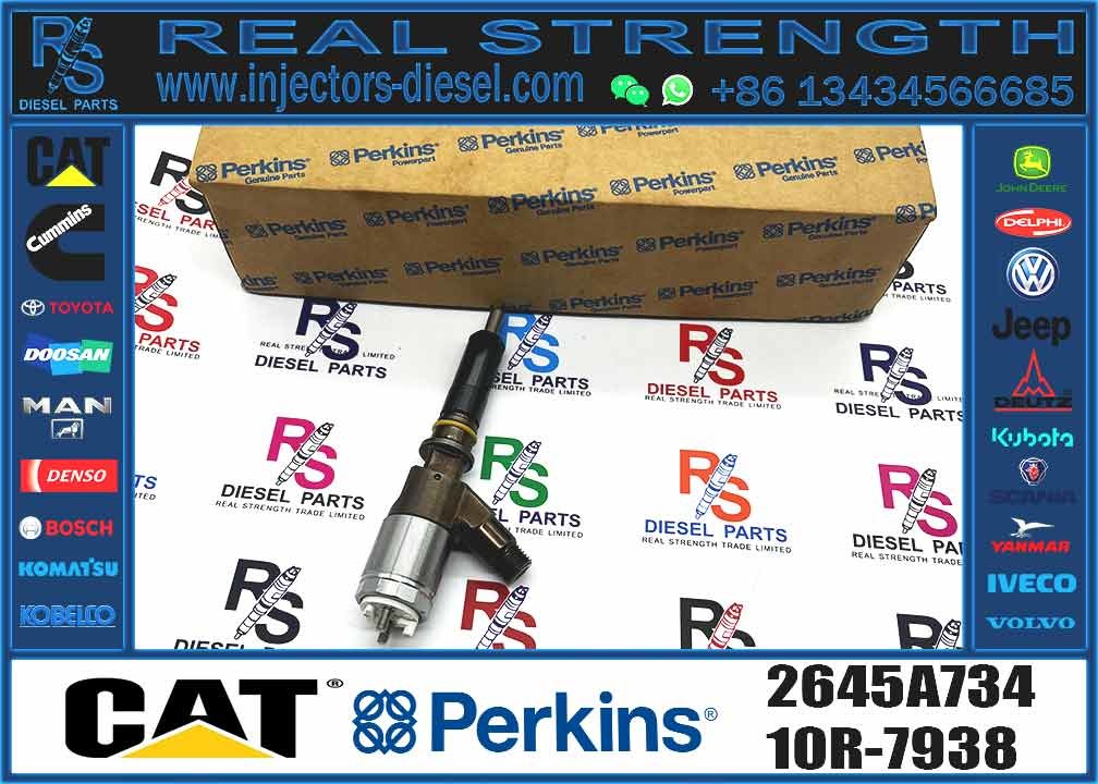 Cat 320d Diesel Inyector Common Rail Fuel Injector 292-3780 2923780 2645A718 For Caterpillar Perkins C6.6 Excavator