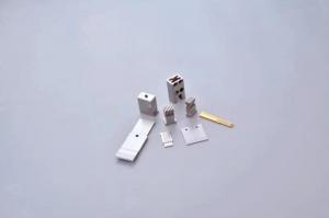 Quality High Precision Connector Mold Parts 0.05 Angle Clearness With Elmax , Viking Material for sale