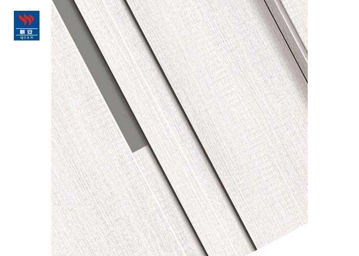 Eco Friendly PVC Wood Hotel 60Mins Fire Rated Doors