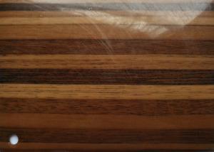 China Waterproof Wood Grain PVC Decorative Film For MDF Board Lamination on sale