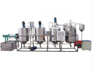 Quality Mini Vegetable Oil Refinery Equipment High Efficiency Palm Oil Refining Machinery for sale