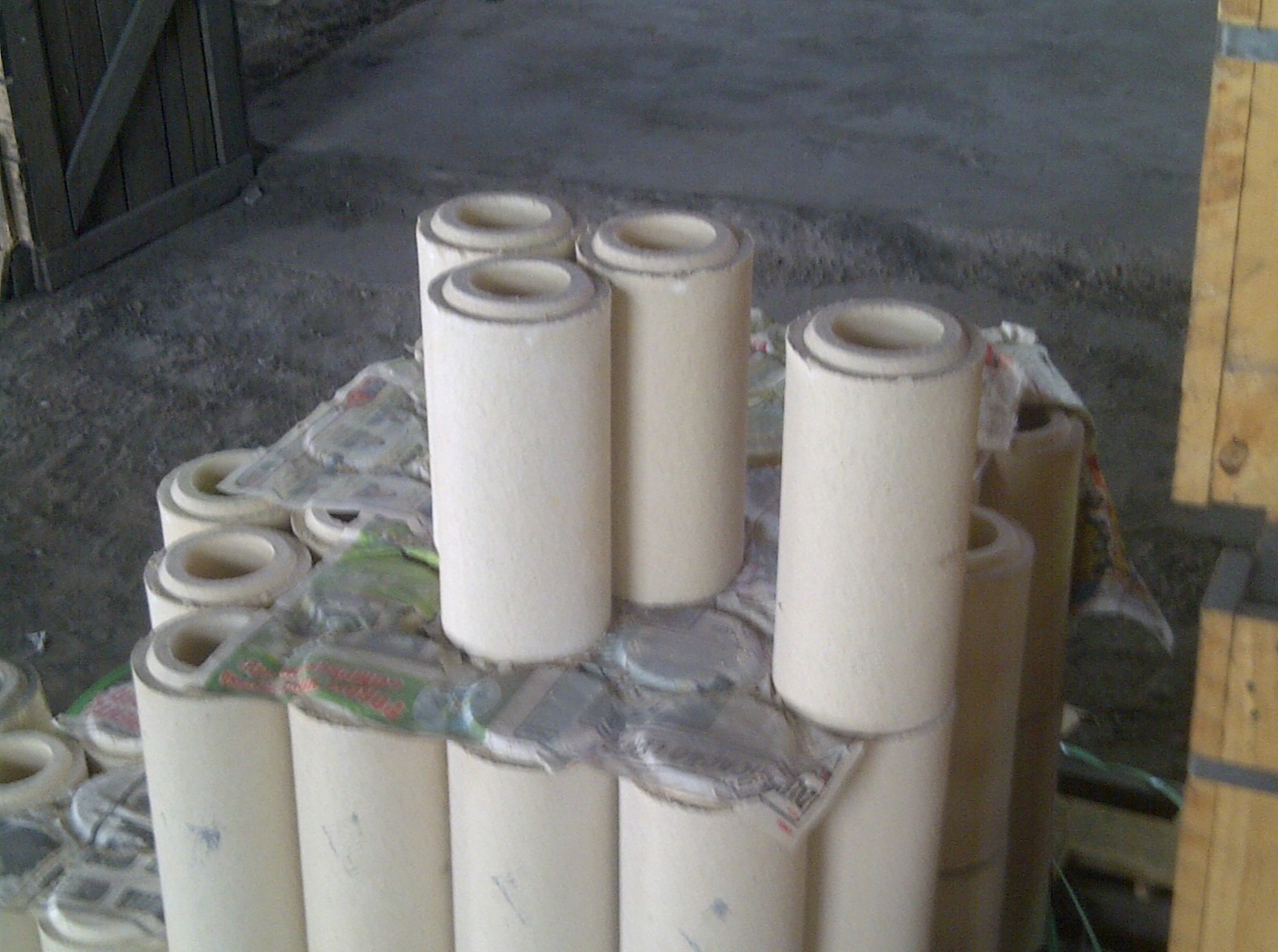 Steel Produce Stone Pillar High Alumina Refractory Brick Pouring Steel Using
