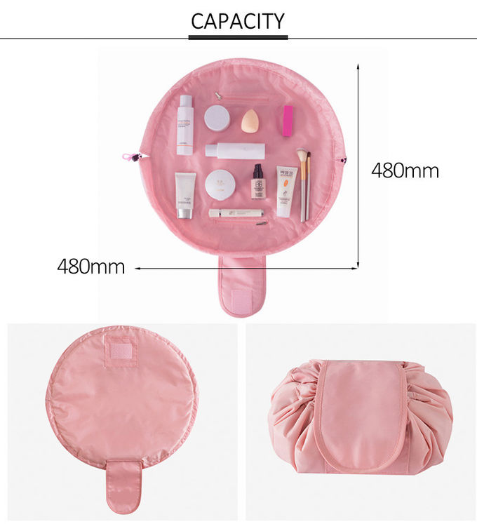 Custom Best Selling Chinese Foldable Drawstring Cosmetic Organizer Bag