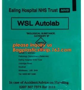 Quality Biodegradable Autoclavable Biohazard Bags Biohazard Specimen Transport for sale