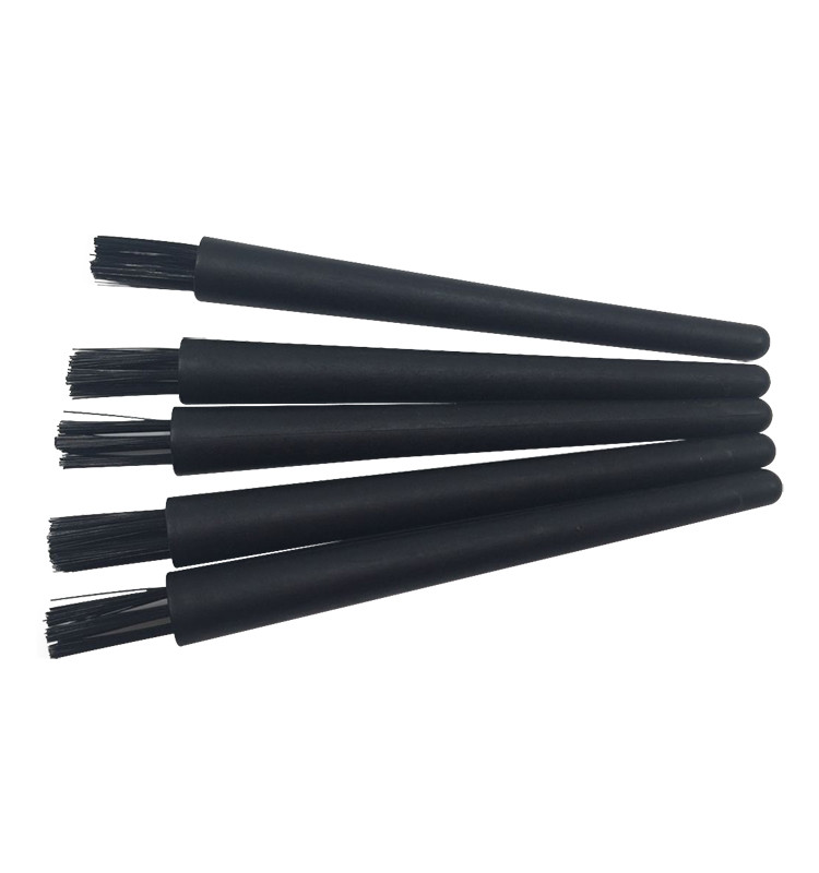Portable Esd Products ESD Brush Straight Flat Cleaning Conductive Plastic Material