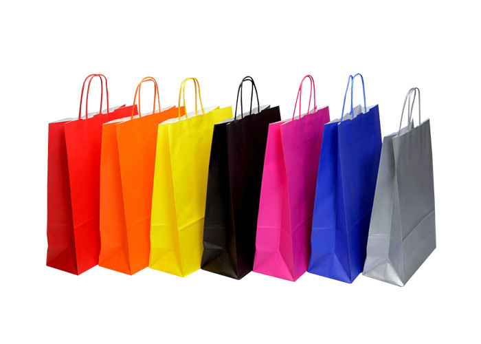 Personalized Eco Paper Packaging Fashionable Appearance UV Varnishing
