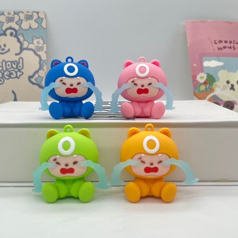 Soft Silicone Custom Keychain Charms Stainless Key For Fashionable Bags Purse Handbag