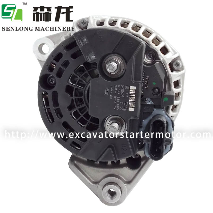 Alternator 24V 70A Bosch Generator 4892318 CAL10602AS 027753 0124555005 0124555053 0986045160 1986A00512 1986A00914
