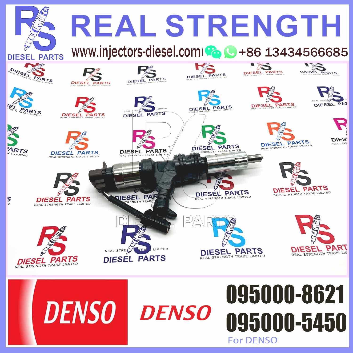 common rail diesel Fuel Injector 095000-8620 095000-8621 for MITSUBISHI 6M60T ME306200 ME307085