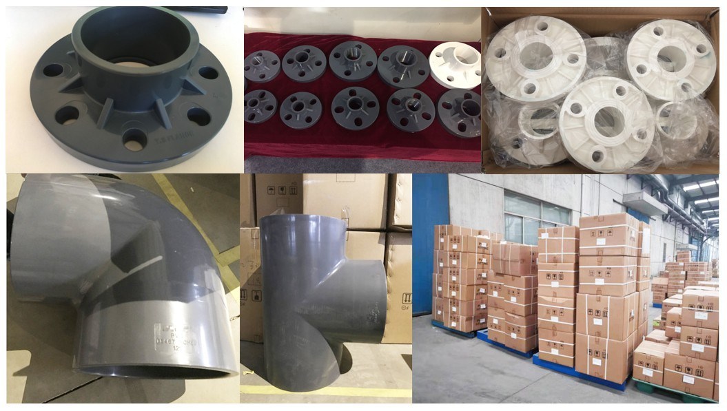 Grey Color PVC Pipe for Water Supply DIN Standard Pn10 Pn16