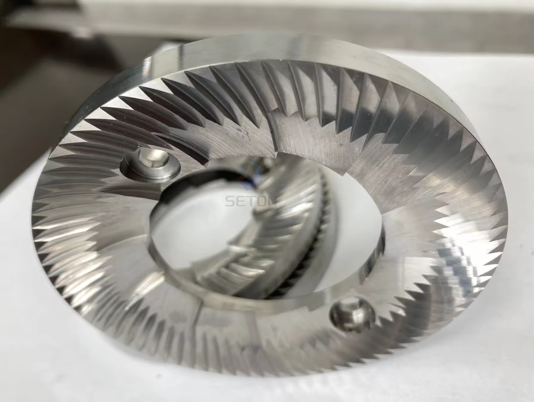 Stainless Steel Flat Wheel Burr Set Blades For Pour Over Coffee Beans Brewiing Use
