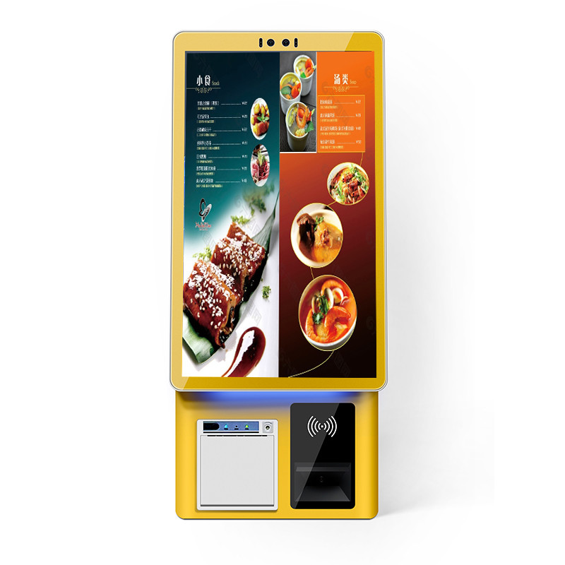 Self Service Self Ordering Kiosk With Android/Windows Capacitive Touchscreen For Commercial Use