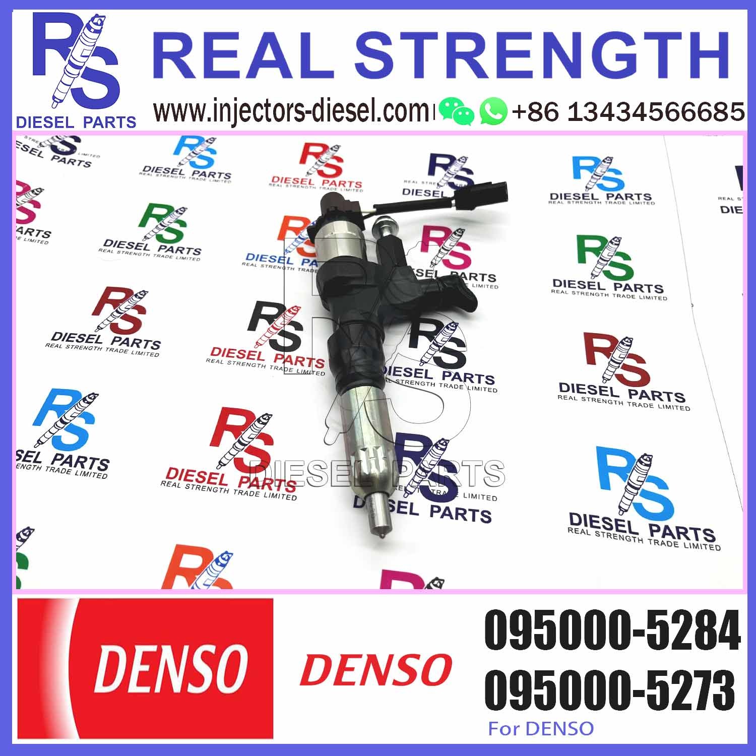 injector 095000-5280, 095000-5283, 095000-5284 for Truck J08E 23910-1360, 23670-E0291, 23670-E0290