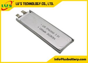 Quality CP402060 Lithium Manganese Dioxide Battery 3v 1200mah Not Rechargeable for sale
