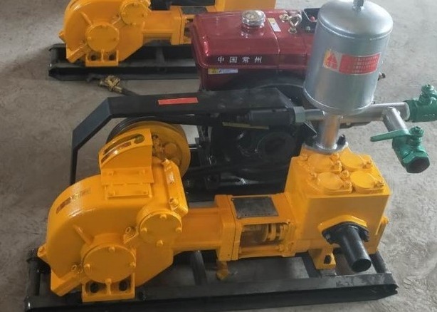 BW 160 Diesel Engine Drilling Rig Mud Pump Centrifugal Slurry Pump Output 160L/min