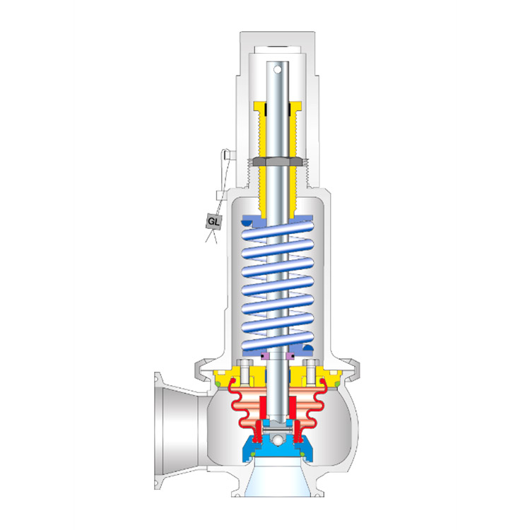 Type 483 With Small To Medium Capacities Spring Loaded Safety Valve