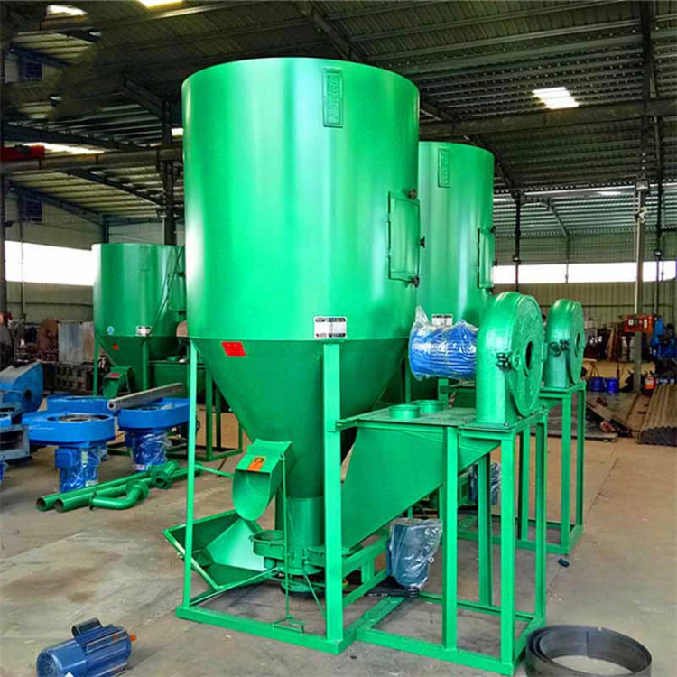 500kg/H Corn Rice Husk Maize Grinding Hammer Mill Machine Feed Mixer Grinder Machine
