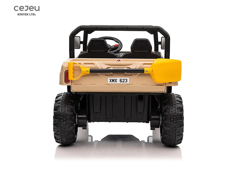 12V Battery Powered Kids Electric UTV With Realistic Horn