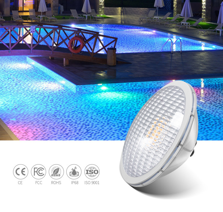 6000K Halogen 300W PAR56 LED Replacement LED Swimming Pool Light bulb 35W