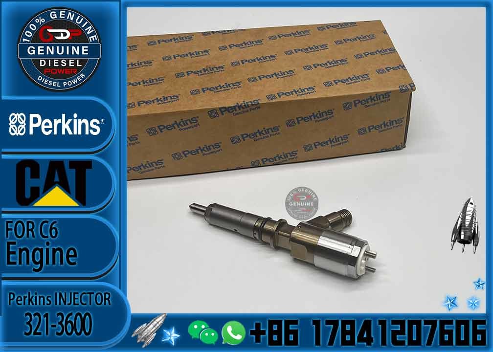 Excavator spare parts c6.6 injectors 320-3680 321-3600 3213600 for caterpillar 320d injector