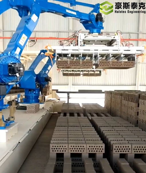 16.5-55 KW Robot Stacking Machine for Brick Production
