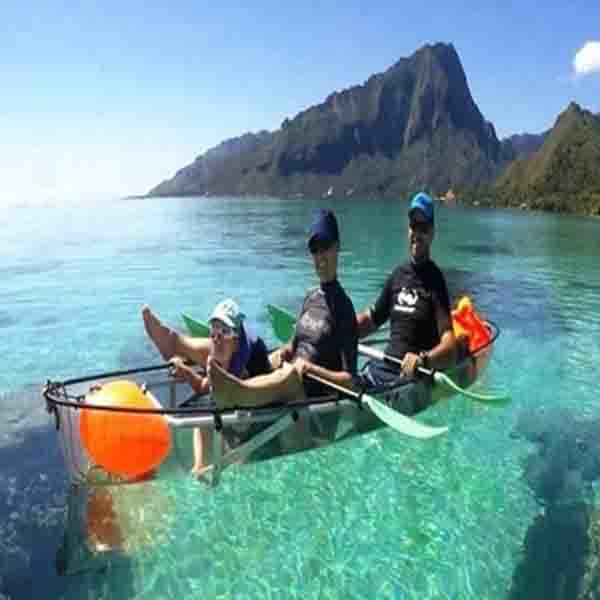 Fishing Accessories Recreation Ocean Kayak , Double Tandem River Run Canoe