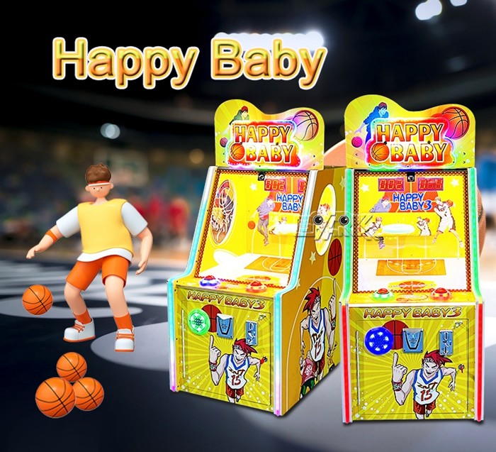 Happy Baby 3 Funny Carnival Arcade Lottery Game Machine Redemption 1 Player