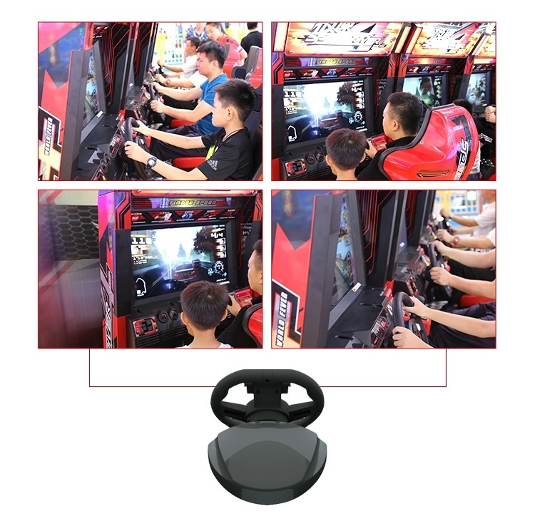 Electronic Racing Arcade Machine Easy Operation 1000*1690*2235mm