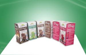 Quality Fruit Juice Paper Packaging Boxes Recyclable with Auto - lock for sale