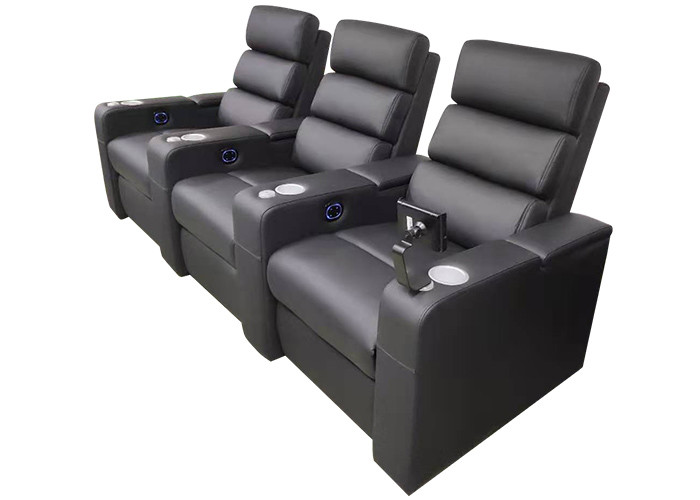 Theater VIP Auditorium Chair With Cooling Cup Massage Recliner Sofa