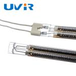 3500W Gold Coated Twin Tube Carbon Fiber IR Heating Lamp