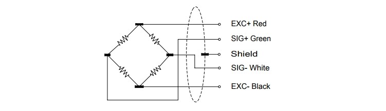 50-300kg 3 Axis Force Sensor 0.05% Stainless Steel Load Cell