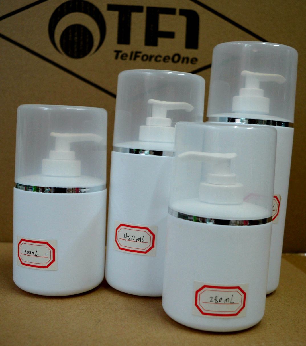 400 ml bottles plastic cosmetic cream lotion bottle