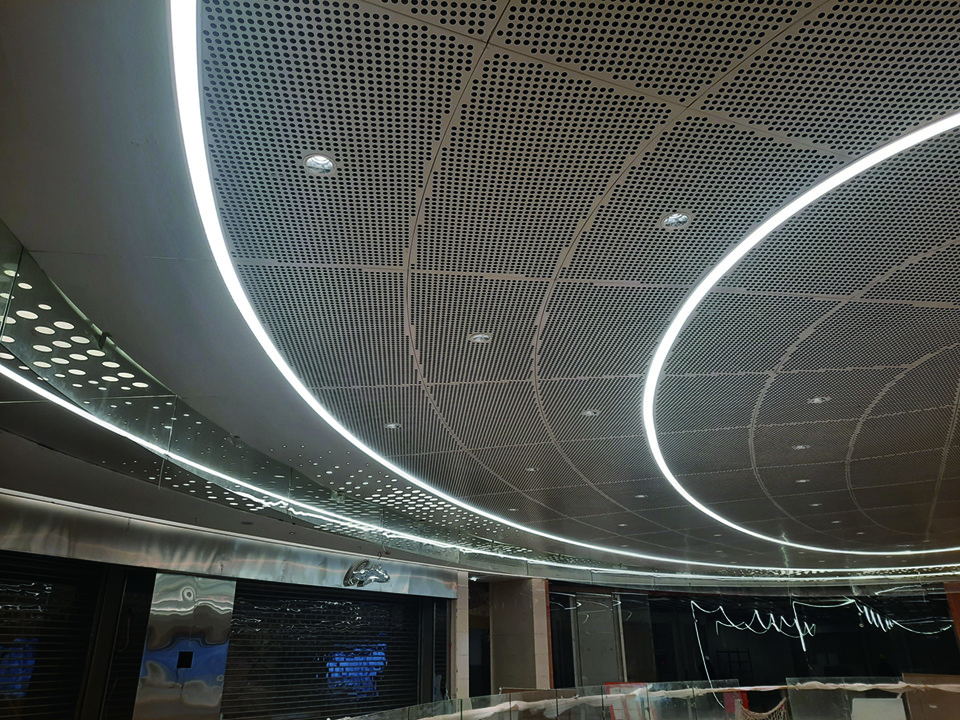 Customized Led Ring Pendant Light CR3600 Circle Hanging Ceiling Light