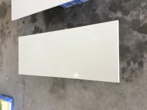 Quality 12mm Thickness Quartz Stone Countertops With Sparkle , White Granite Countertops for sale