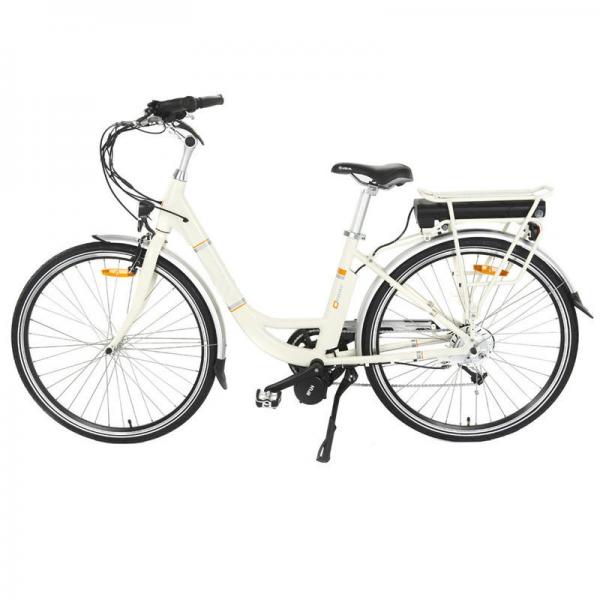 Buy Adjustable Handle Mid Motor Electric Bike , Ladies Electric Bike With LED Mode Display at wholesale prices