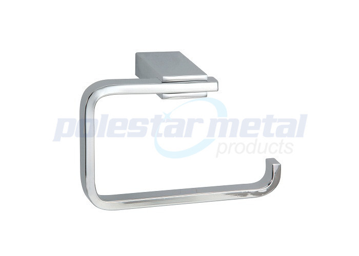6-1/3" Width Polished Chrome Zamak 4600 Series Collection Towel Holder