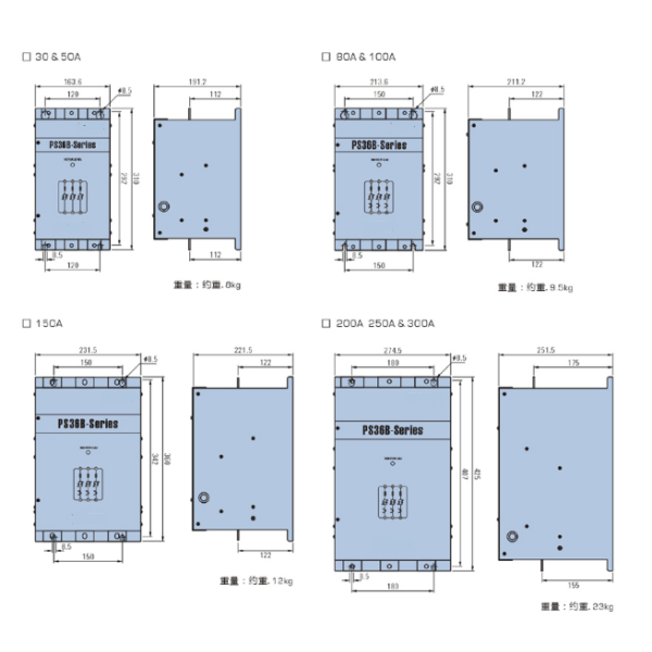 Overcurrent Protection Thyristor Power Module Three Phase Wide Current Range