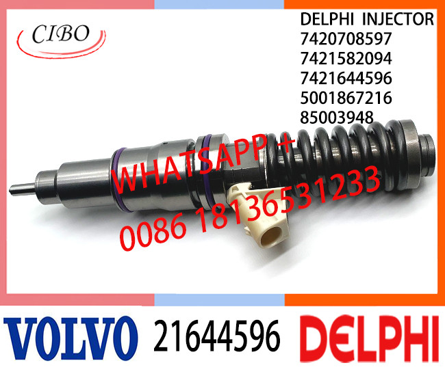 Fuel Diesel Injector 21644596 7421582094 7421644596 5001867216 85003948 20708597 E3.18 for VOL REN-AULTT MD11 EURO