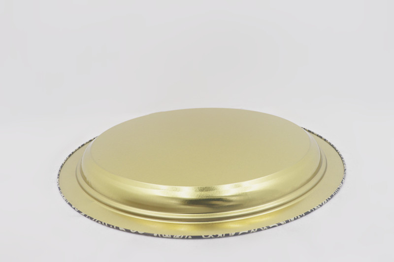 30cm Round Metal Steel Plate Multi Color Flower Coating Tray