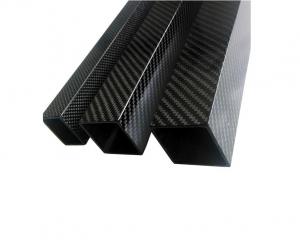 Quality 3 inch forged carbon fiber square tube carbon fiber oval tube with factory price for sale