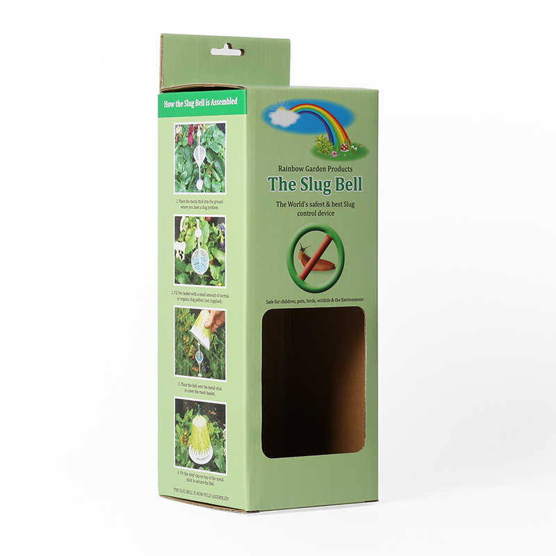 Customized Color Cardboard Toy Box Packaging with Window and Easy Hanging Handle
