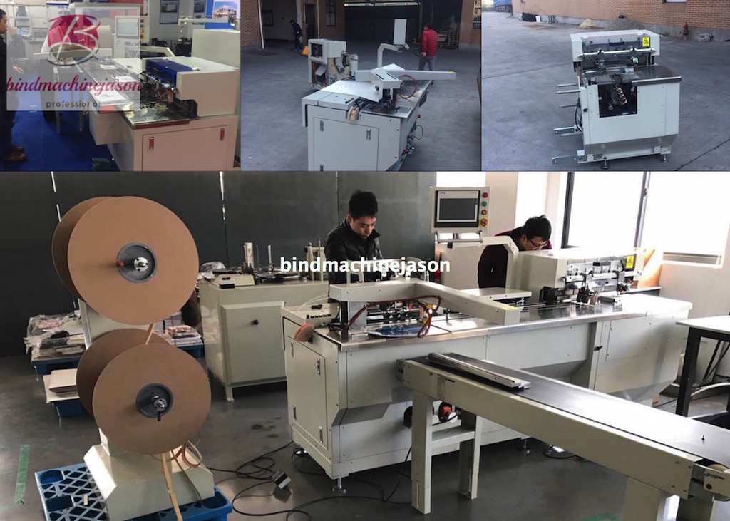 Twin loop wire closing machine and punching function PBW580 for calendar