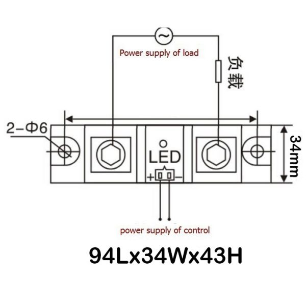 Solid State Relay Kampa Industrial dual output electrical 24vdc 150a